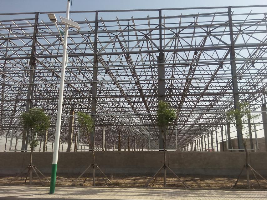 广汉汽车工业厂房网架